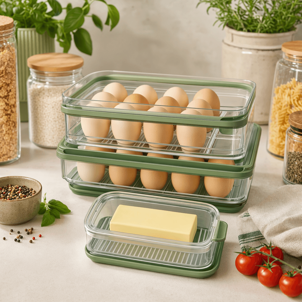 Egg & Butter Fridge Holder